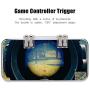 Taidda Game Controller, Phone Game Controller Trigger Telescopic Mobile Phone Game Controller Trigger Aim Button Shooter Gamepad Joystick