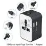 Travel Adapter, Universal International All-in-One Worldwide Travel Adaptor Wall Charger AC Power Plug Adapter Charger with Dual USB Port for USA UK EU AUS Travel Adapter, Universal International All-in-One Worldwide Travel Adaptor Wall Charger AC Power Plug Adapter Charger with Dual USB Port for USA UK EU AUS