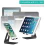 Cell Phone Stand for Desk, YOSHINE Cell Phone Holder Solid Phone Dock Cradle Compatible for iPhone 12 11 XR XS Max 8 X 7 6 6s Plus 5 4 SE Charging, Accessories Desk, All Android Smartphones - Black