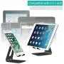 Cell Phone Stand for Desk, YOSHINE Cell Phone Holder Solid Phone Dock Cradle Compatible for iPhone 12 11 XR XS Max 8 X 7 6 6s Plus 5 4 SE Charging, Accessories Desk, All Android Smartphones - Black Cell Phone Stand for Desk, YOSHINE Cell Phone Holder Solid Phone Dock Cradle Compatible for iPhone 12 11 XR XS Max 8 X 7 6 6s Plus 5 4 SE Charging, Accessories Desk, All Android Smartphones - Black