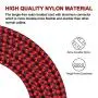 iPhone Charger, MFi Certified Lightning Cable 3Pack 10FT Extra Long Nylon Braided USB Charging & Syncing Cord Compatible iPhone Xs/Max/XR/X/8/8Plus/7/7Plus/6S/6S Plus/SE/iPad -BlackRed iPhone Charger, MFi Certified Lightning Cable 3Pack 10FT Extra Long Nylon Braided USB Charging & Syncing Cord Compatible iPhone Xs/Max/XR/X/8/8Plus/7/7Plus/6S/6S Plus/SE/iPad -BlackRed