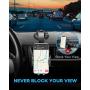 PaiTree Car Phone Mount, 360 Degree Rotation Phone Mount for Car Dashboard Car Windshield Upgrade Hands Free Phone Holder Compatible with iPhone 11 XS XR X 8 7 Galaxy S10+ S10e S9 All Smartphones