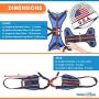 Walkin Lift Full Support Dog Harness for Medium Dogs 50-69 lbs | Lift Support Harness Helps Dogs with Arthritis, Senior Dogs and Pets Recovering from Surgery