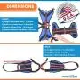 Walkin Lift Full Support Dog Harness for Medium Dogs 50-69 lbs | Lift Support Harness Helps Dogs with Arthritis, Senior Dogs and Pets Recovering from Surgery Walkin Lift Full Support Dog Harness for Medium Dogs 50-69 lbs | Lift Support Harness Helps Dogs with Arthritis, Senior Dogs and Pets Recovering from Surgery