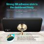 GETIHU Phone Holder for Car, Dashboard Car Phone Mount, Universal Magnetic Cell Phone Car Holder GPS, Compatible with iPhone Xs X 8 7 6s 6 Plus Samsung Galaxy Note 9 S9 Oneplus etc.(Gold)