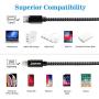 JYDMIX USB C to Lightning Cable 3FT [Apple MFi Certified] Nylon Braided Compatible with iPhoneSE 2020/11/11Pro/ X/XS/XR/XS Max / 8/8 Plus, Support Power Delivery by Type C Charger