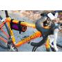 Portable Speaker Holder for Bikes, Adjustable Strap Mobile Case, Bicycle Riding Mount Attachment (Medium)