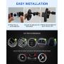 NANAMI Wireless Car Charger Mount,7.5W/10W Fast Charging Auto-Clamping Car Phone Holder Air Vent Compatible iPhone SE/11/11 Pro/11 Pro Max/XS Max/XS/XR/X/8 Plus,Samsung S20/S10/S9/S8/S7/Note 10+/9/8/5