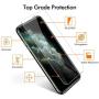 Milomdoi [4 Packs] 2 Pack Screen Protector +2 Pack Camera Lens Protector for iPhone 11 Pro, Tempered Glass Bubble-Free High Definition [Anti-Fingerprint] [Anti-Scratch] [Case Friendly]
