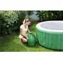 Coleman SaluSpa Inflatable Hot Tub Spa, Green & White Coleman SaluSpa Inflatable Hot Tub Spa, Green & White