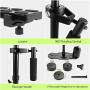 TYCKA S40 Anti-Shake Camera Stabilizer Aluminum Alloy Video 1/4 Screws and 3/8 Screw Hold for Nikon Canon Sony Panasonic Camcorder Camera Video DV Vblog DSLR Handheld Stabilizer