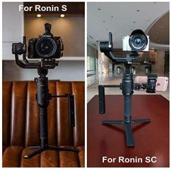 DF DIGITALFOTO Vision Hold Plate Grip Extension Rods Bar Monitor Mount Accessories Compatible with Ronin S/SC Gimbal Setup Mounting Microphone