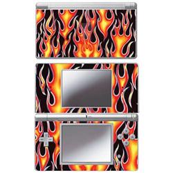 Mightyskins Protective Vinyl Skin Decal Cover Sticker Compatible with Nintendo DS Lite - Hot Flames