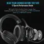Sliq Gaming Element Elite Stereo Sound 53mm PC Gaming Headset/Headphone LED Edition for PC, Xbox One, PS4 - Detachable Microphone/Mic – Metal Frame - in-line Audio Controls – 3.5mm Jack Sliq Gaming Element Elite Stereo Sound 53mm PC Gaming Headset/Headphone LED Edition for PC, Xbox One, PS4 - Detachable Microphone/Mic – Metal Frame - in-line Audio Controls – 3.5mm Jack