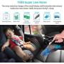 Car Vacuum, Towetop Portable Vacuum Cleaner for Car, 12V 5500PA High Power Handheld Vacuum Cleaner with 16.4FT(5M) Power Cord, Wet Dry Use