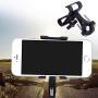 Enrilior Bicycle Aluminium Alloy Mobile Phone Holder Bracket Bike Cycling Accessory(Black)