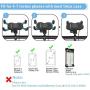 Leepiya Motorcycle Phone Mount with Wireless and USB Charger 10W Qi Fast Charging Cell Phone Holder for Motorcycle ATV Boat Snowmobile Compatible with iPhone 11 Xs MAX XR X 8 8P Samsung S10 S9 S8