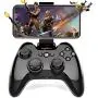 Wireless Gamepad Controller, Megadream iOS MFi Gaming Joystick with Clamp Holder for iPhone Xs, XR X, 8 Plus, 8, 7 Plus, 7 6S 6 5S 5, iPad, iPad Pro Air Mini, Apple TV - Direct Play