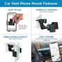 Square Jellyfish Car Mount Cell Phone Holder | Premium Quality Car Vent Phone Mount