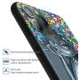 XIX iPhone 11 Case African American Afro Girls Women Slim Fit Shockproof Bumper Cell Phone Accessories Thin Soft Black TPU Protective Apple iPhone 11 Cases (03)