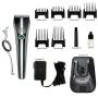 Wahl Professional Animal Motion Pet, Dog, Cat, and Horse Corded / Cordless Clipper Kit (#41885-0435), Black and Silver