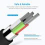 Lightning Cable Certified - Nikolable iPhone Charger 3Pack 6ft Braided Lighting to USB A Charging Cord Compatible with iPhone 11 Pro Max XS XR 8 Plus 7 Plus 6s Plus 5S iPad Pro and More, Black