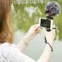 BOYA Video Microphone by-MM1 Universal YouTube Facebook Livestream Vlogging Recording Shotgun Mic for iPhone Android Smartphones Canon EOS Nikon DSLR Cameras Camcorders