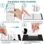 [3 Pack] L K Screen Protector for Samsung Galaxy S8 Plus, [Self Healing] [Full Coverage] [Easy Install positioning tool] HD Effect Flexible Film