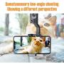 Hohem iSteady X Smartphone Foldable 3-Axis Gimbal Handheld Stabilizer Compatible for iPhone 11 Pro Max/11/XsMax/XS/XR w/Huawei P30/P40 Auto Inception/Dolly Zoom/Time-Lapse for 