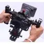Shootvilla Sony A7II A7rII A7sII Camera cage with Two Handles for Handheld Working + Rod Adapter