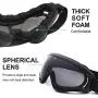 LJDJ Ski Goggles, Pack of 2 - Snowboard Adjustable UV 400 Protective Motorcycle Goggles Outdoor Sports Tactical Glasses Dust-Proof Combat Military Sunglasses for Kids Boys Girls Youth Men Women LJDJ Ski Goggles, Pack of 2 - Snowboard Adjustable UV 400 Protective Motorcycle Goggles Outdoor Sports Tactical Glasses Dust-Proof Combat Military Sunglasses for Kids Boys Girls Youth Men Women