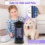Bug Zapper, Electric Mosquito Zapper Killer for Indoor & Outdoor, Bug Zapper Outdoor for Backyard, Patio, Home, Garden