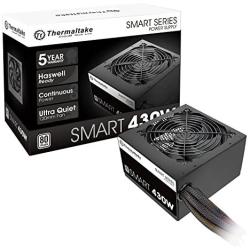 Thermaltake Smart 430W 80+ White Continuous Power ATX 12V V2.3/EPS 12V Active PFC Power Supply PS-SPD-0430NPCWUS-W