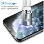 ESR Tempered-Glass Full-Coverage Screen Protector for iPhone 11 Pro Max/XS Max [2-Pack], Full Screen Coverage, 3D Curved Edges, Easy Installation, Case-Friendly Glass Screen Protector for iPhone 6.5&quot