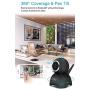 WiFi Indoor Camera Black+White Bundle