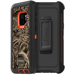 OtterBox DEFENDER SERIES Case for Samsung Galaxy S9 - Retail Packaging - MAX 5 BLAZE (BLAZE ORANGE/BLACK/MAX 5)