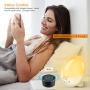 Alarm Clock,Wellwerks Wake up Light Sleep Aid Digital Alarm Clock with Dual Alarms Soonze Function, 7 Colors FM Radio, Dimmable Bedside Lamp Compatible with Alexa and Smart Phone Application