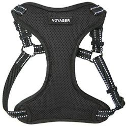 Voyager Step-In Flex Dog Harness - All Weather Mesh, Step In Adjustable Harness for Small and Medium Dogs by Best Pet Supplies