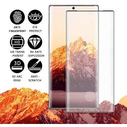 2 Pack HD Galaxy Note 20 Plus Screen Protector,Tempered Glass for Galaxy Note 20 Plus [3D Full Edge Covered][9H Hardness][Anti-Dirty] Case Friendly Glass Protector, for Samsung Galaxy Note 20 Plus