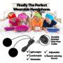 CozyPhones Kids Headphones for Girls Volume Limited with Thin Speakers & Super Soft Stretchy Headband - Perfect Toddlers & Children’s Earphones for Home, School & Travel - Mystic Unicorn