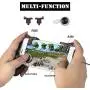 PASNOWFU PUBG Mobile Trigger Mobile Game iOS & Android Controller, Aim Trigger Fire Buttons L1R1 Shooter Sensitive Joystick 【Two Buttons + Gamepad + Finger Sleeve + Joystick】 PASNOWFU PUBG Mobile Trigger Mobile Game iOS & Android Controller, Aim Trigger Fire Buttons L1R1 Shooter Sensitive Joystick 【Two Buttons + Gamepad + Finger Sleeve + Joystick】