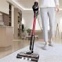 Vacuum Cleaner, 18Kpa Super Suction Vacuum Cleaner, 4 in 1 Corded Stick Vacuum, Easy Empty Dirt Bin, Lightweight& Versatile, Handheld Vacuum with Upgraded LED Motorized Brush for Carpet& Hardwood