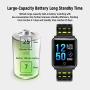 TagoBee TB10 Fitness Tracker IP67 Waterproof Smart Watch with Heart Rate Monitor Pedometer Calories Counter Touch Screen Bluetooth Smartwatch for Android Phones Samsung iPhone Men Women