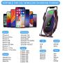 Wireless Car Charger Auto-Clamping Car Mount Air Vent Phone Holder & QC3.0 Car Charger 10W/7.5W/5W Compatible Galaxy S10/S10+/S9,Charging for iPhone 11/11 Pro/11 Pro Max/XSMax/XS/XR/X/8P