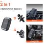 TORRAS Magnetic Car Phone Mount, CD Slot & Air Vent (2 in 1) Cell Phone Holder for Car Compatible for iPhone 11 Pro Max/SE/Xs/XR/X /8 Plus, Samsung Galaxy Note 20/ S20/S20+/S10 Plus and All Phones