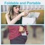 Cell Phone Stand for Desk, Marchero Foldable Desktop Adjustable Phone&Tablet Holder Cradle Compatible with iPhone 11 pro XS Max XR X Samsung Galaxy S10 S9,Nintendo Switch, Ipad Mini etc(White)