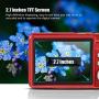 Mini Digital Camera Video,2.7 inch LCD HD Digital Camera for Kids Teens Beginners Point and Shoot Rechargeable Cameras Video,Indoor Outdoor for Travel,Camping,Birthday Gifts(Red)
