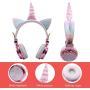 Kids Headphones, Wireless headphones for kids Unicorn headphones for girls Bluetooth headphones with Adjustable Headband, Over On Ear Headset w/Mic for Smartphones/School/Kindle/Tablet/PC Online Study Kids Headphones, Wireless headphones for kids Unicorn headphones for girls Bluetooth headphones with Adjustable Headband, Over On Ear Headset w/Mic for Smartphones/School/Kindle/Tablet/PC Online Study