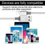 Peceony MFi Certified 5 Pack [3/3/6/6/10FT] Nylon Braided iPhone Charging Cable USB Fast Charging & Syncing Long Cord,iPhone Charger Compatible iPhone Xs Max/XR/X/8Plus/7Plus/6Plus/8/7/6 [Silver].