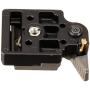 Manfrotto 323 RC2 Rapid Connect Adapter with 200PL-14 Quick Release Plate - Replaces 3299-Black